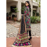 Anum Printed Lawn Unstitiched 3Pcs Suit V1 - A-1, Women, 3Pcs Shalwar Suit, Al-Zohaib Textiles, Chase Value