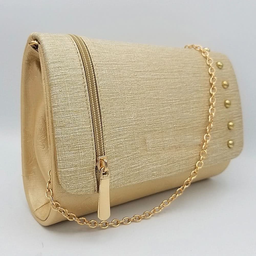 Women's Clutch 6686 - Golden, Women, Clutches, Chase Value, Chase Value