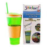 Snack And Drink Cup 2 in 1 - Multi, Home & Lifestyle, Glassware & Drinkware, Chase Value, Chase Value