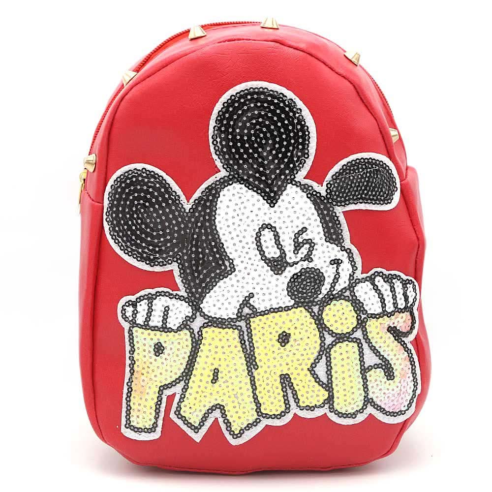 Girls Backpack (7572-C) Red, Kids, School And Laptop Bags, Chase Value, Chase Value