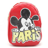 Girls Backpack (7572-C) Red, Kids, School And Laptop Bags, Chase Value, Chase Value