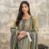 Salina Digital Printed Cotton 3 Pcs Un-Stitched Suit Vol 1 - 1, Women, 3Pcs Shalwar Suit, Regalia Textiles, Chase Value