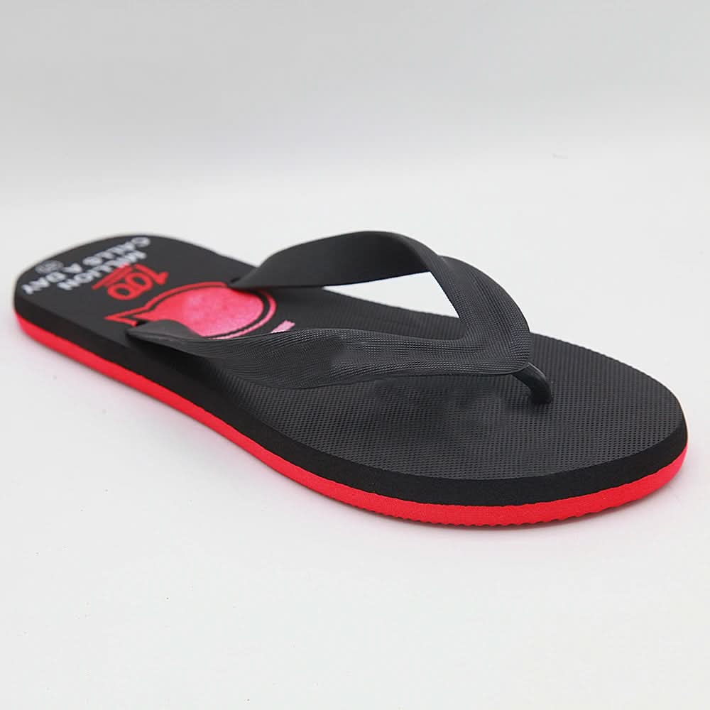 Men's Hi-Walk Slipper (011) - Black, Men, Slippers, Chase Value, Chase Value