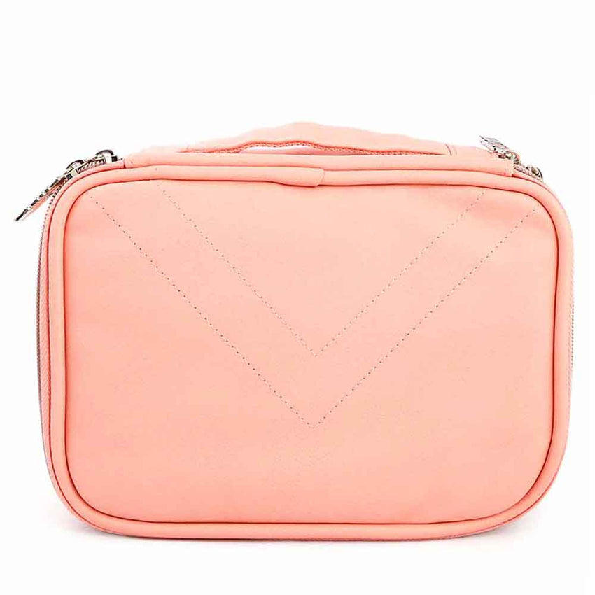 Makeup Pouch - Peach, Beauty & Personal Care, Beauty Tools, Chase Value, Chase Value