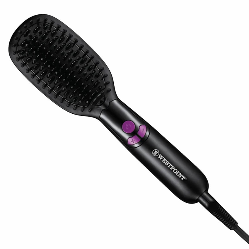 Hair Straightener Brush WF-6810, Home & Lifestyle, Straightener And Curler, Beauty & Personal Care, Hair Styling, Chase Value, Chase Value