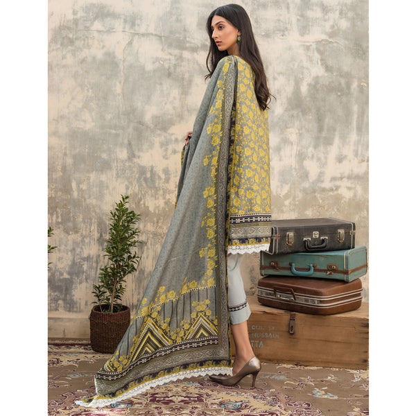 Salina Digital Printed Cotton 3 Pcs Un-Stitched Suit Vol 1 - 1, Women, 3Pcs Shalwar Suit, Regalia Textiles, Chase Value