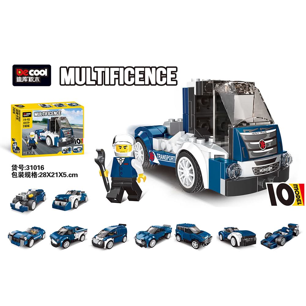Bricks - Blue, Kids, Educational Toys, Chase Value, Chase Value