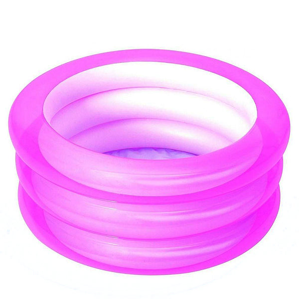 Bestway 27.5 Inch X 12 Inch Kiddie Pool - 51033 Pink, Kids, Swimming, Chase Value, Chase Value