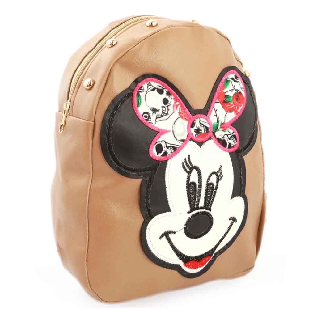 Girls Backpack (7572-A) Beige, Kids, School And Laptop Bags, Chase Value, Chase Value