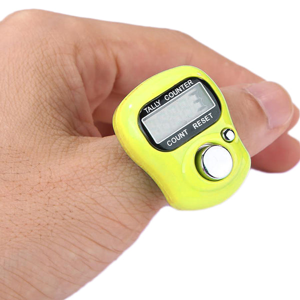 Digital Finger Counter - Yellow, Home & Lifestyle, Accessories, Chase Value, Chase Value