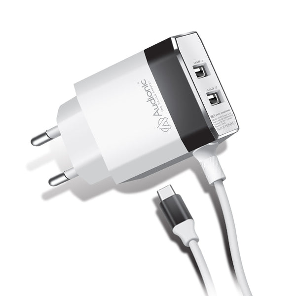 Audionic Swift Mobile Charger (S35) - White, Home & Lifestyle, Mobile Charger, Chase Value, Chase Value