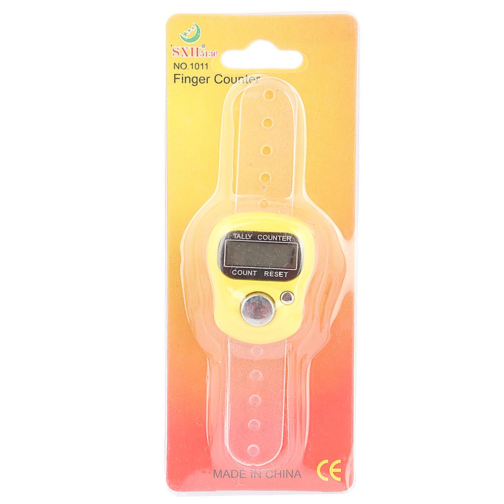 Digital Finger Counter - Yellow, Home & Lifestyle, Accessories, Chase Value, Chase Value
