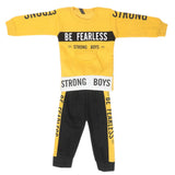 Boys Fleece Full Sleeves Suit - Yellow, Kids, Boys Sets And Suits, Chase Value, Chase Value