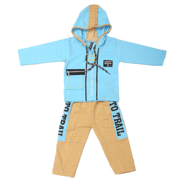 Boys Full Sleeves Suit - Blue, Kids, Boys Sets And Suits, Chase Value, Chase Value