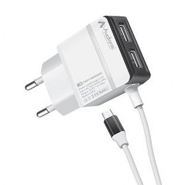 Audionic Swift Mobile Charger (S30) - White, Home & Lifestyle, Mobile Charger, Chase Value, Chase Value