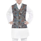 Boys Digital Waistcoat - Multi, Kids, Boys Waistcoats, Chase Value, Chase Value