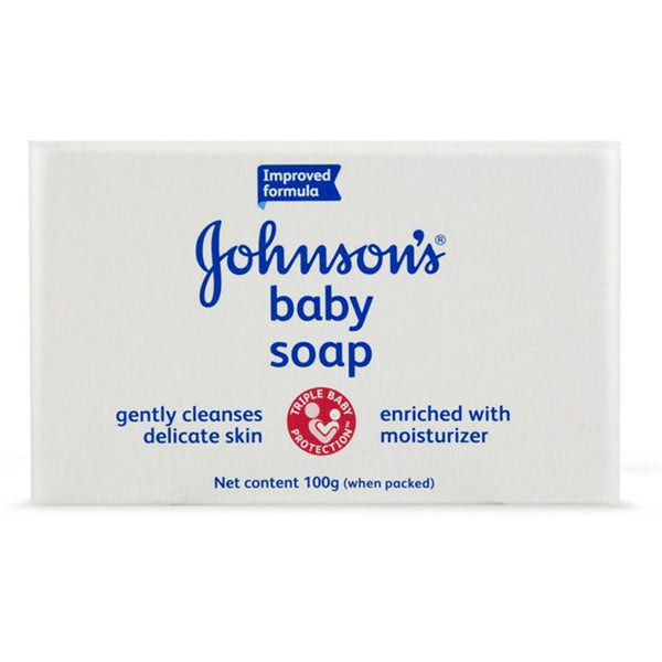 Johnsons Baby Soap Regular Mildness - 100g, Kids, Bath Accessories, Chase Value, Chase Value