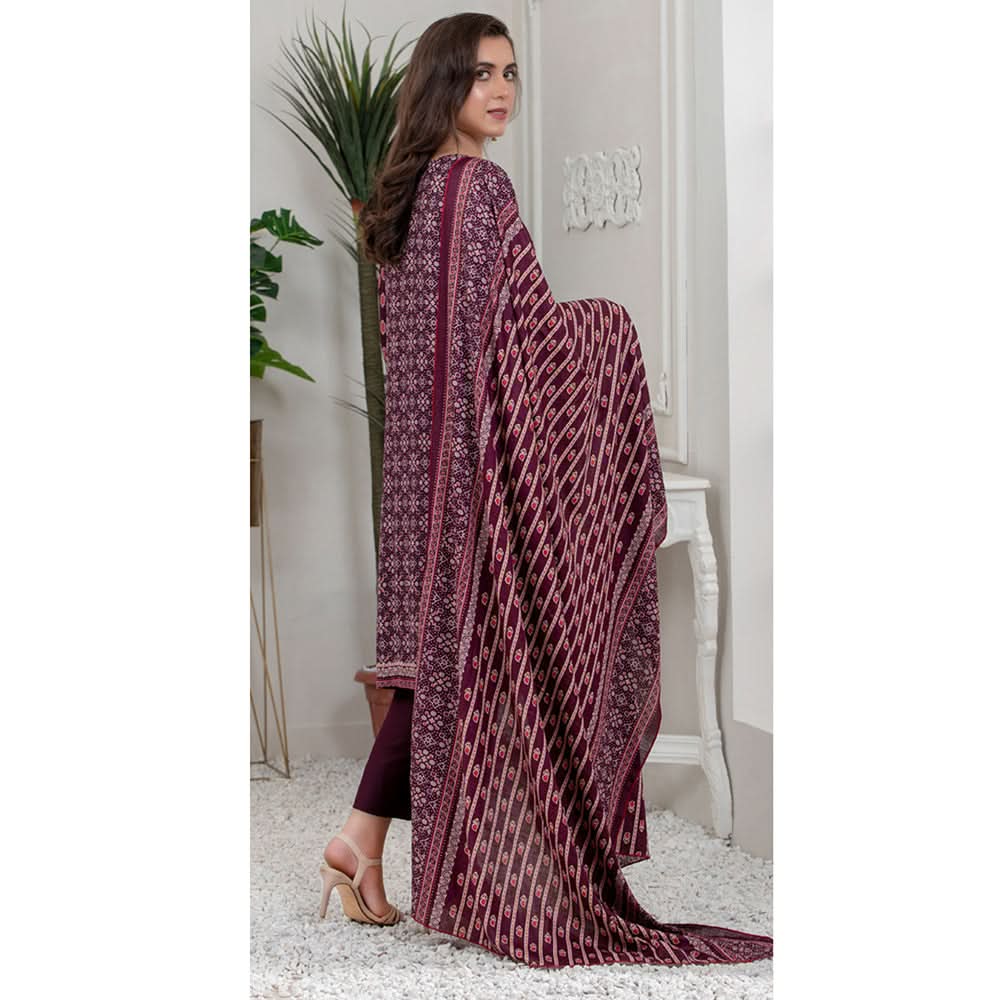 Sahil Printed Lawn 3 Pcs Un-Stitched Suit Vol 4 - 2, Women, 3Pcs Shalwar Suit, ZS Textiles, Chase Value