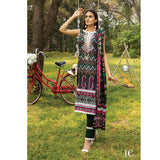 Anum Classic Printed Lawn 3 Pcs Un-Stitched Suit Vol 3 - 1-C, Women, 3Pcs Shalwar Suit, Al-Zohaib Textiles, Chase Value