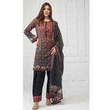 Regalia Printed Lawn 3 Piece Un-Stitched Suit - 02, Women, 3Pcs Shalwar Suit, Regalia Textiles, Chase Value