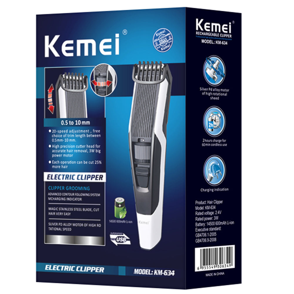 Kemei Trimmer KM-634, Home & Lifestyle, Shaver & Trimmers, Kemei, Chase Value