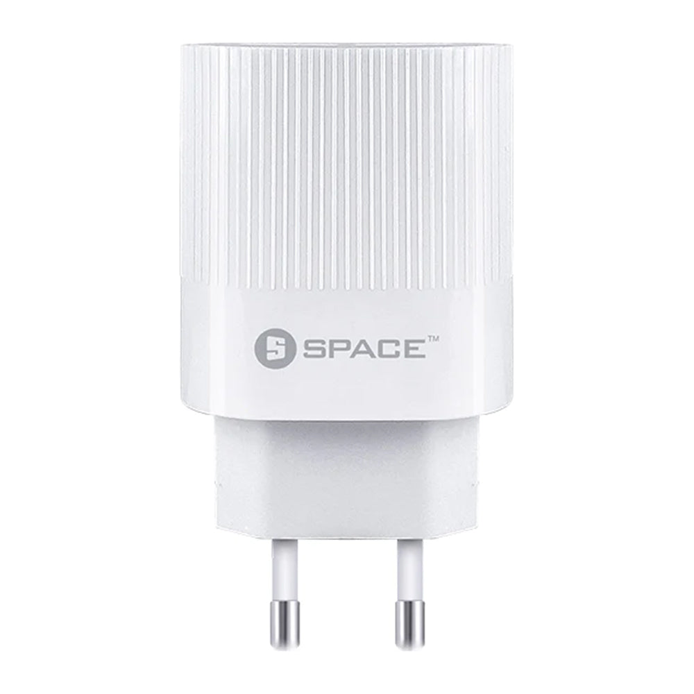 Dual Port Usb Charger 2.4A WC -116 - White, USB Cables, Chase Value, Chase Value