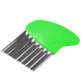 Chips Cutter (A-68) - Green, Home & Lifestyle, Kitchen Tools And Accessories, Chase Value, Chase Value
