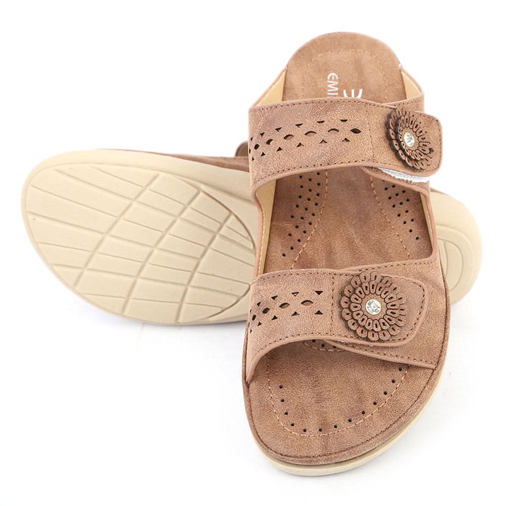 Women's Slipper (2019-18) - Brown, Women, Slippers, Chase Value, Chase Value