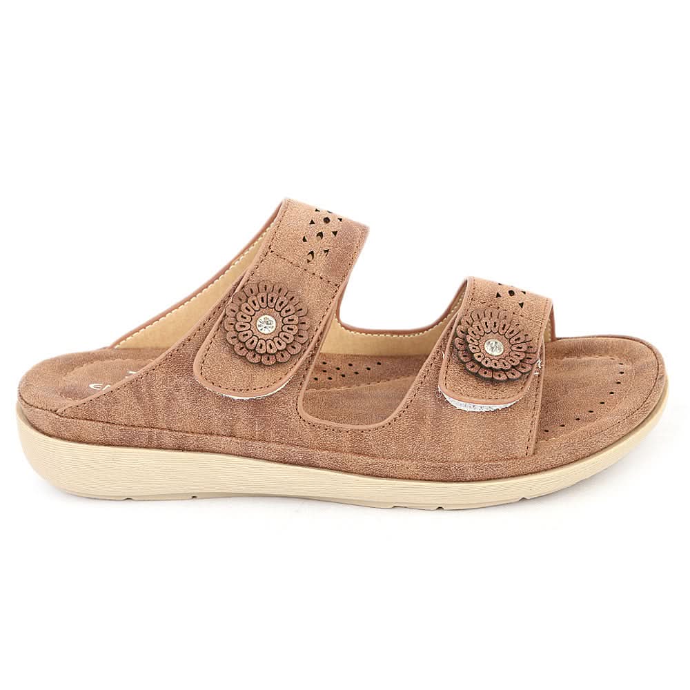 Women's Slipper (2019-18) - Brown, Women, Slippers, Chase Value, Chase Value