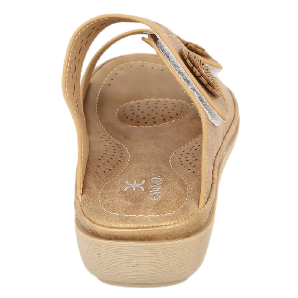 Women's Slipper (2019-18) - Golden, Women, Slippers, Chase Value, Chase Value