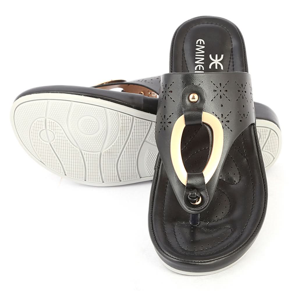 Women's Slipper (2019-3) - Black, Women, Slippers, Chase Value, Chase Value