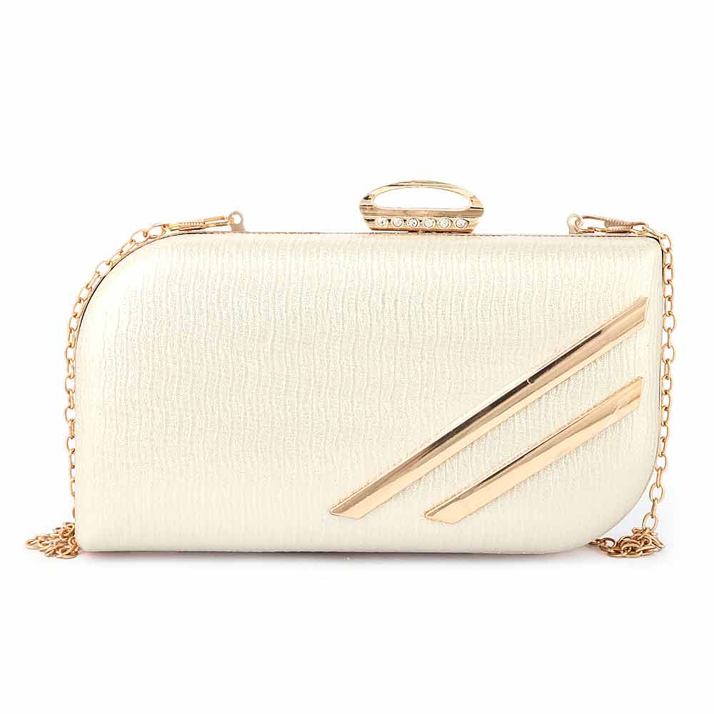 Women's Fancy Clutch (2019) - Gold, Women, Clutches, Chase Value, Chase Value