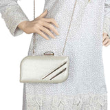 Women's Fancy Clutch (2019) - Gold, Women, Clutches, Chase Value, Chase Value
