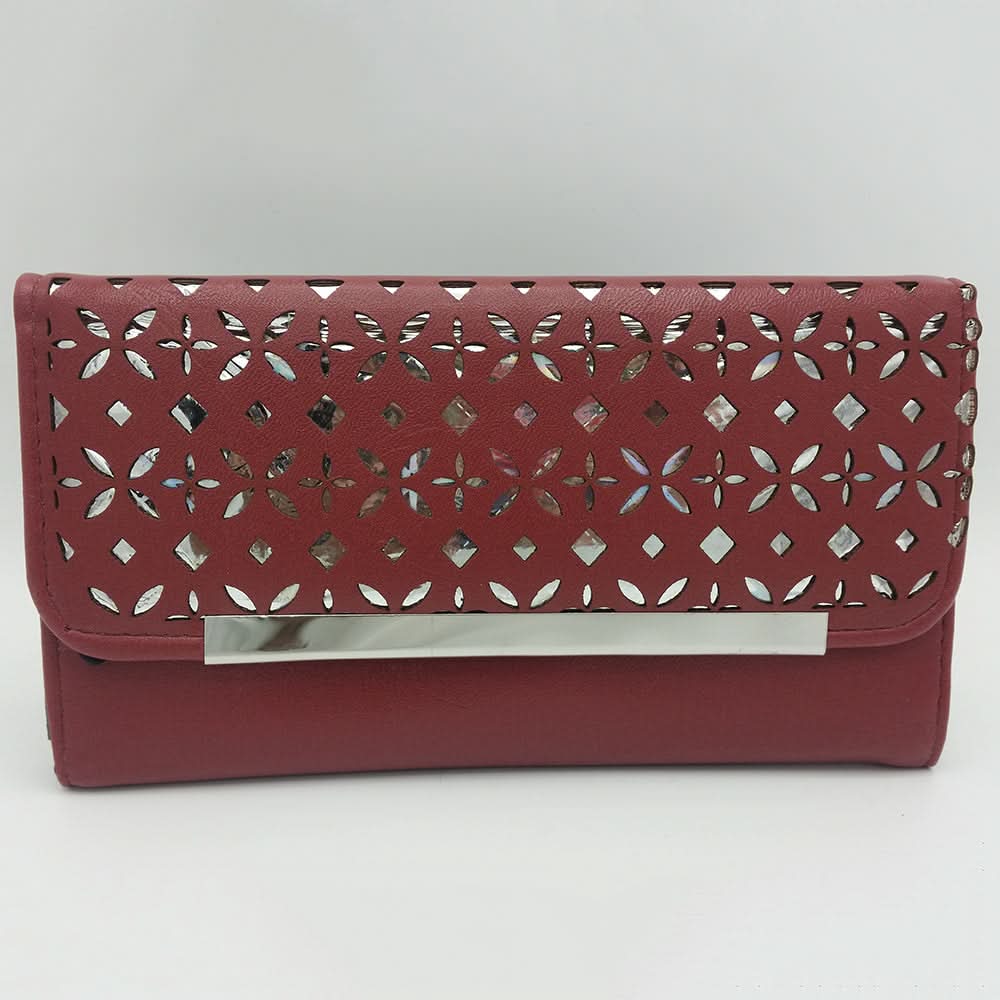 Women's Wallet ZZ-3 - Maroon, Women, Wallets, Chase Value, Chase Value