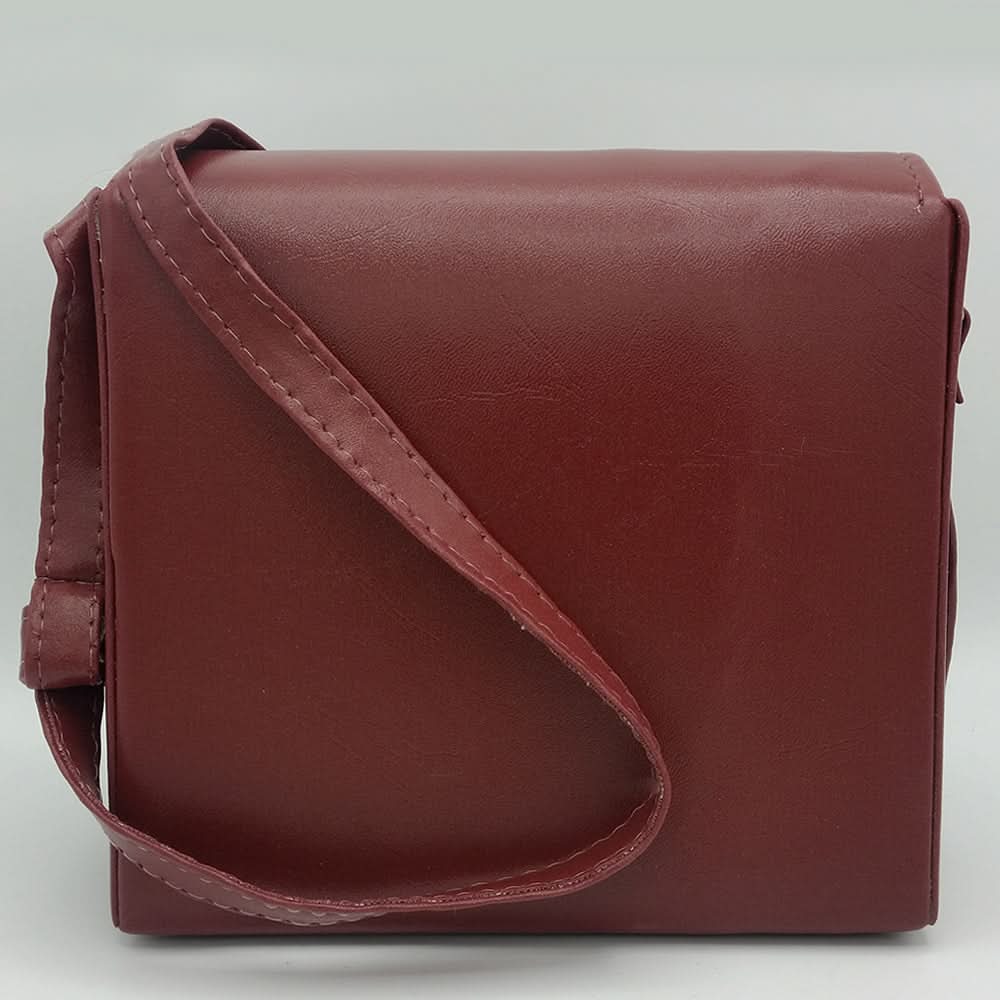 Women's Shoulder Bag K-1224 - Maroon, Women, Bags, Chase Value, Chase Value