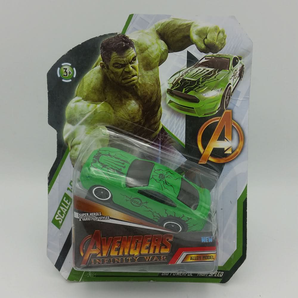 Kids Metal Car 1210 - Green, Kids, Non-Remote Control, Chase Value, Chase Value