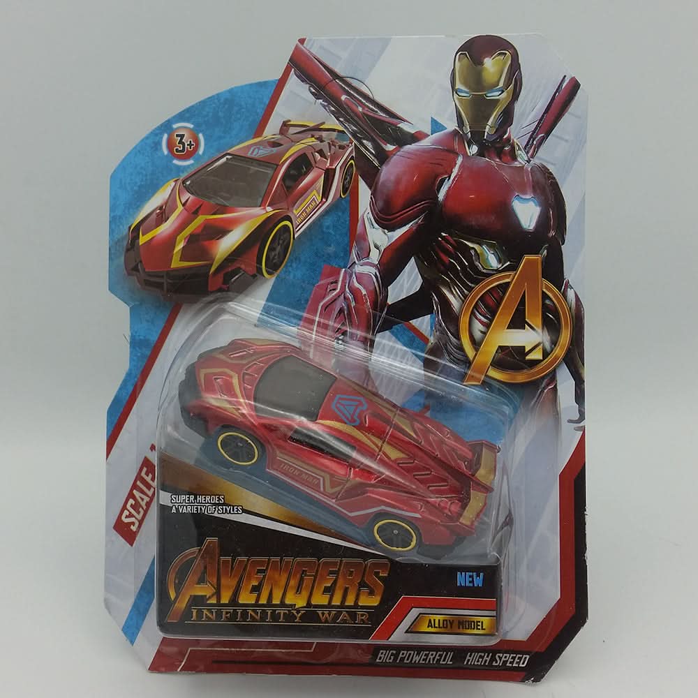 Kids Metal Car 1210 - Red, Kids, Non-Remote Control, Chase Value, Chase Value
