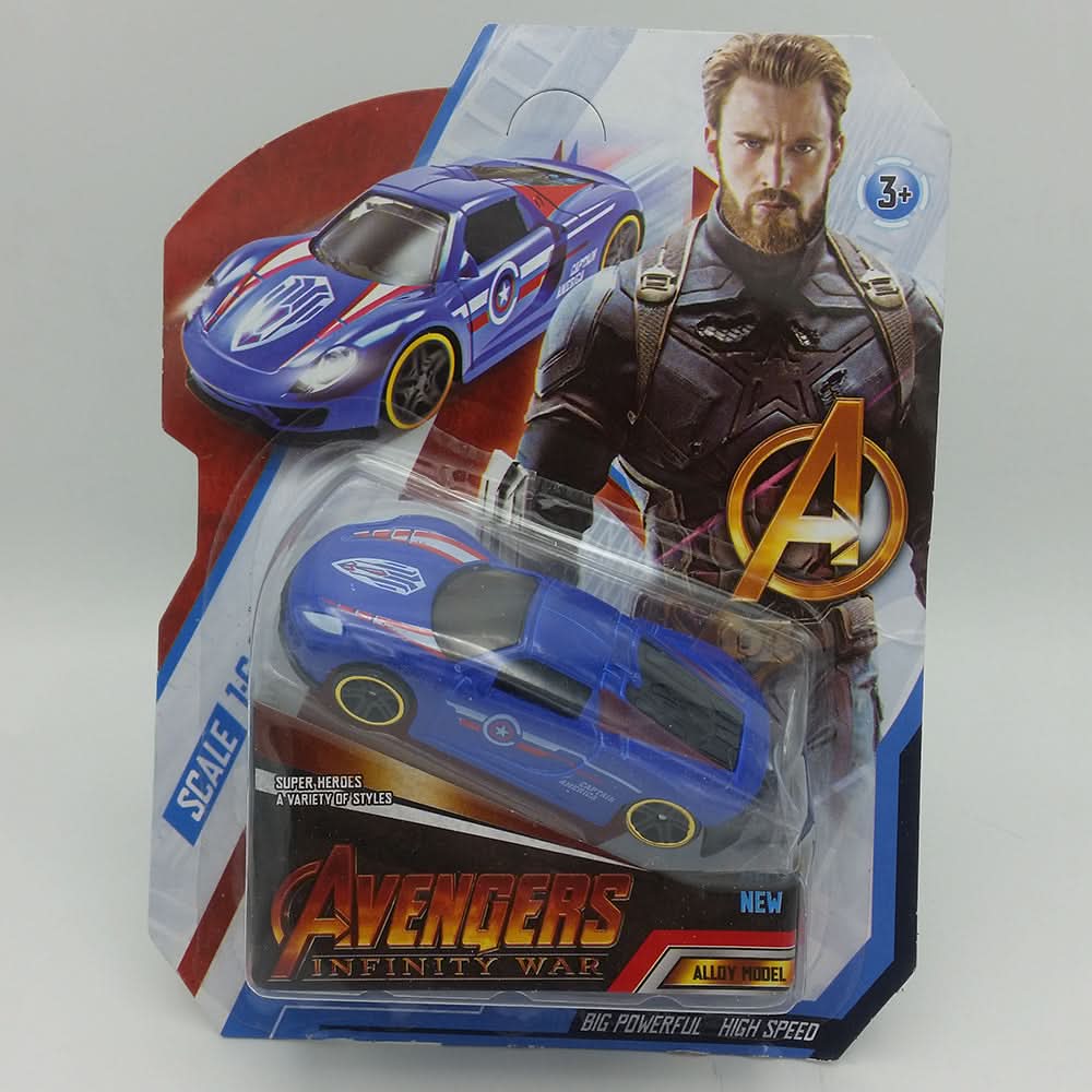 Kids Metal Car 1210 - Blue, Kids, Non-Remote Control, Chase Value, Chase Value