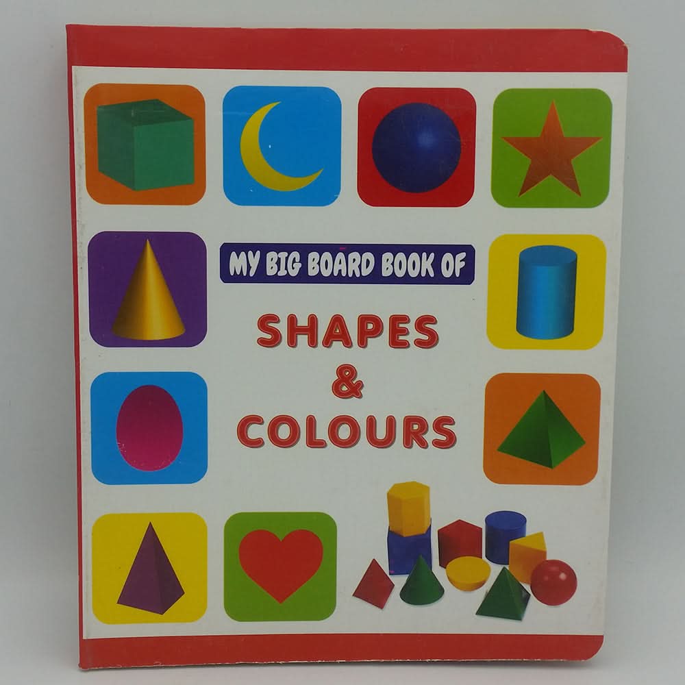 Kids Shapes & Colouring Book - Red, Kids, Kids Colouring Books, Chase Value, Chase Value