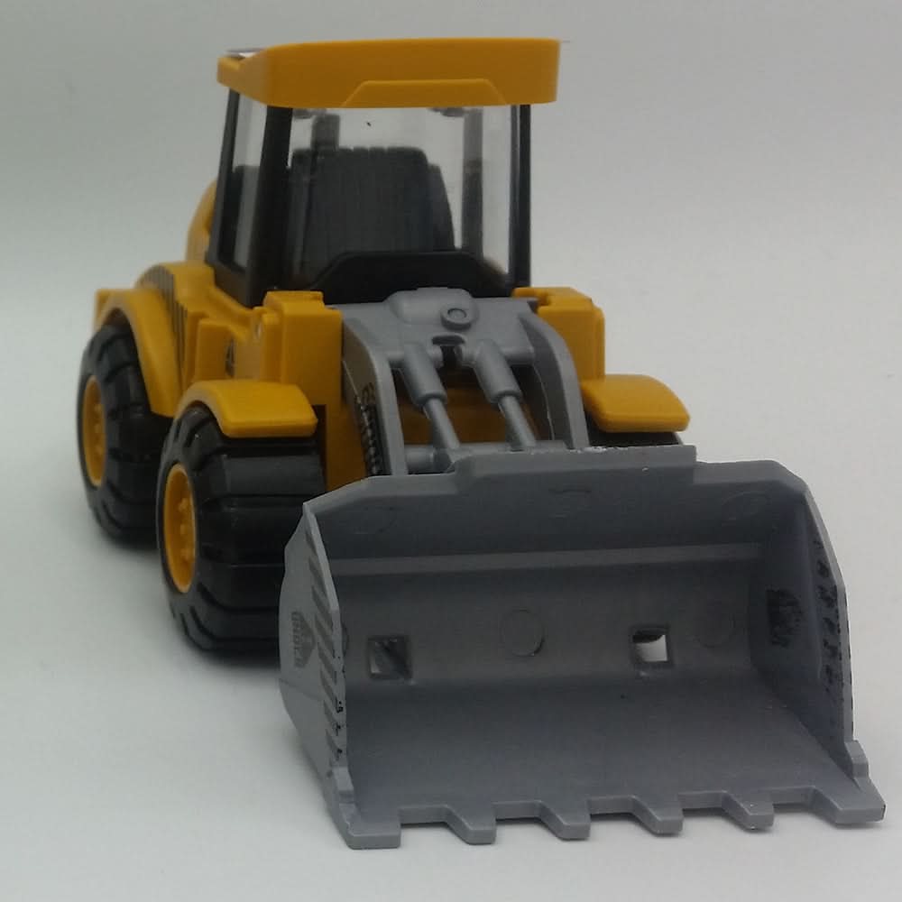 Kids JCB Crane Vehicle - Yellow, Kids, Non-Remote Control, Chase Value, Chase Value