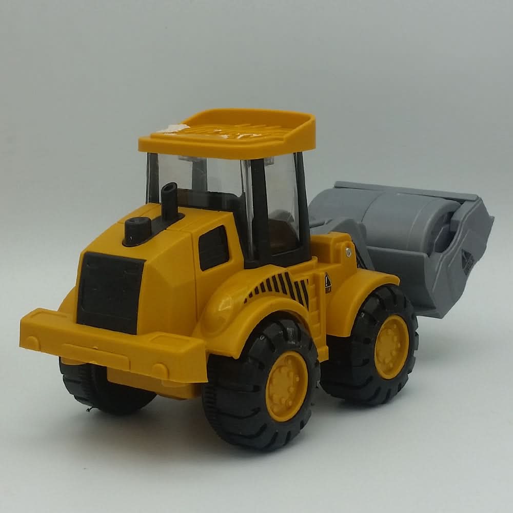 Kids Road Roller Vehicle - Yellow, Kids, Non-Remote Control, Chase Value, Chase Value