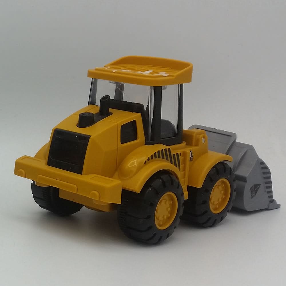Kids JCB Crane Vehicle - Yellow, Kids, Non-Remote Control, Chase Value, Chase Value