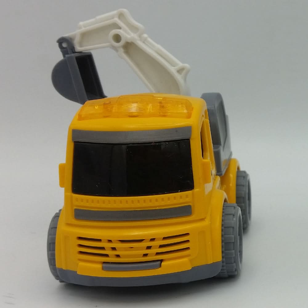 Kids Crane Vehicle - Yellow, Kids, Non-Remote Control, Chase Value, Chase Value