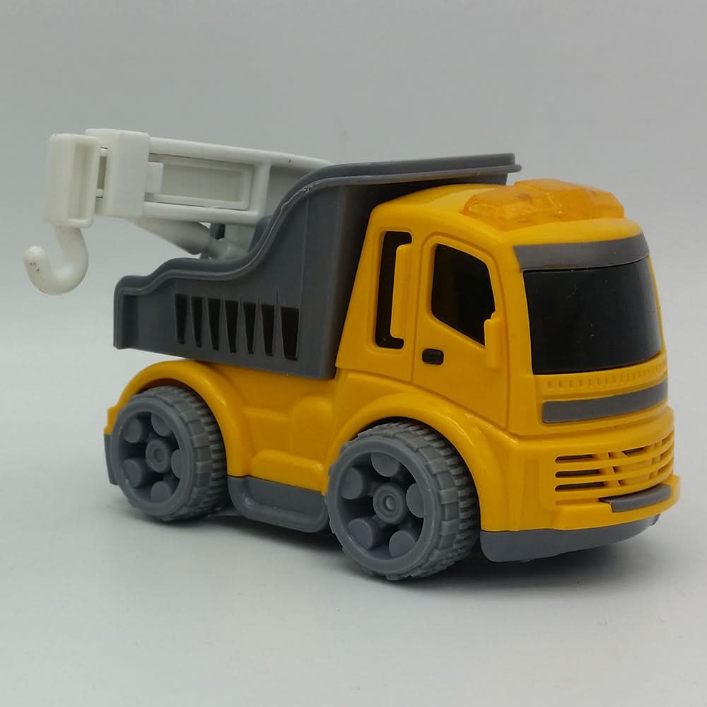 Kids Crane Vehicle - Yellow, Kids, Non-Remote Control, Chase Value, Chase Value