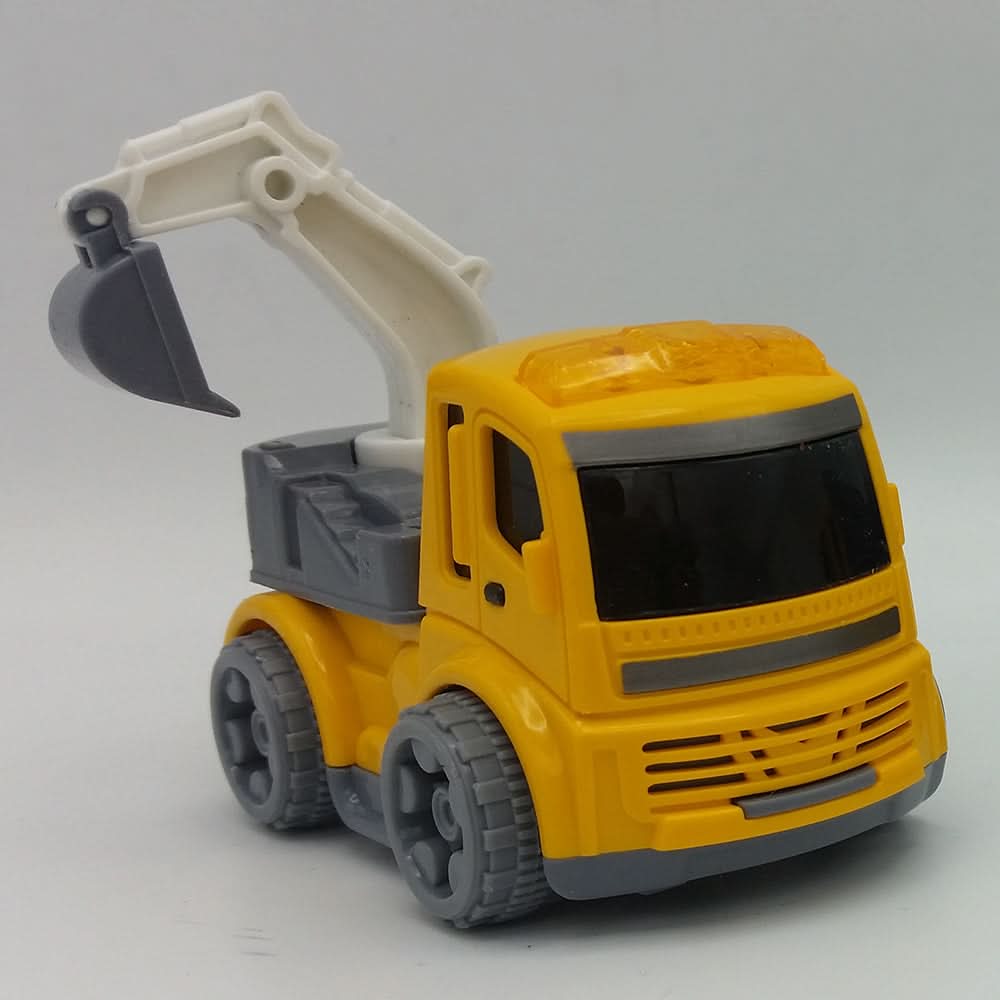 Kids Crane Vehicle - Yellow, Kids, Non-Remote Control, Chase Value, Chase Value