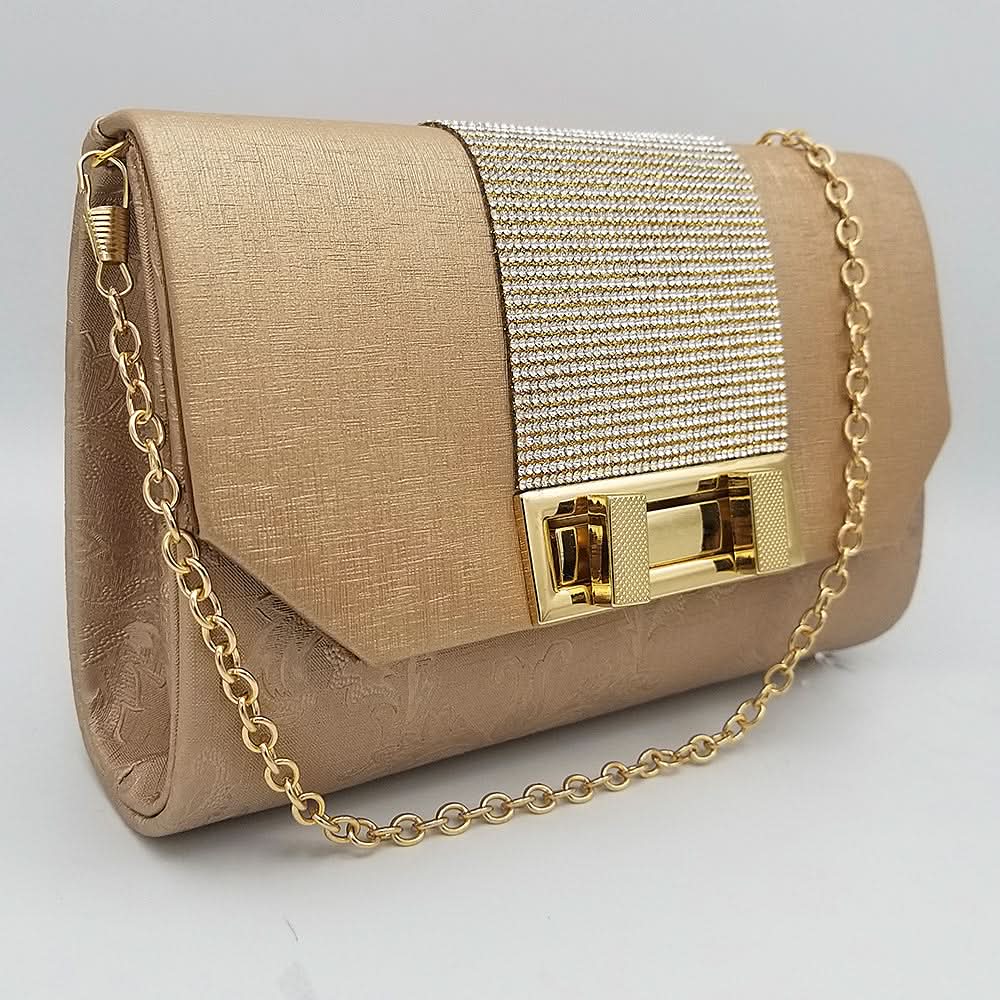 Women's Clutch 6838 - Peach, Women, Clutches, Chase Value, Chase Value