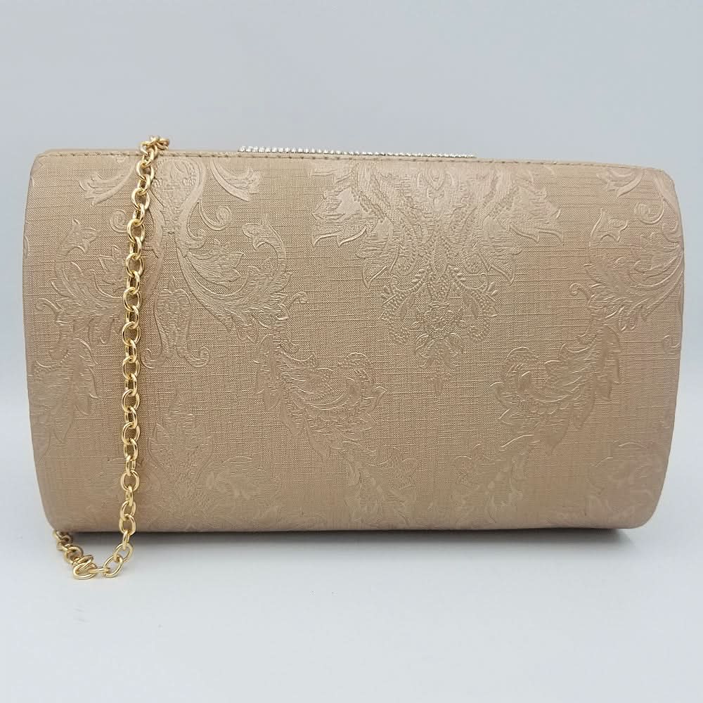 Women's Clutch 6838 - Peach, Women, Clutches, Chase Value, Chase Value
