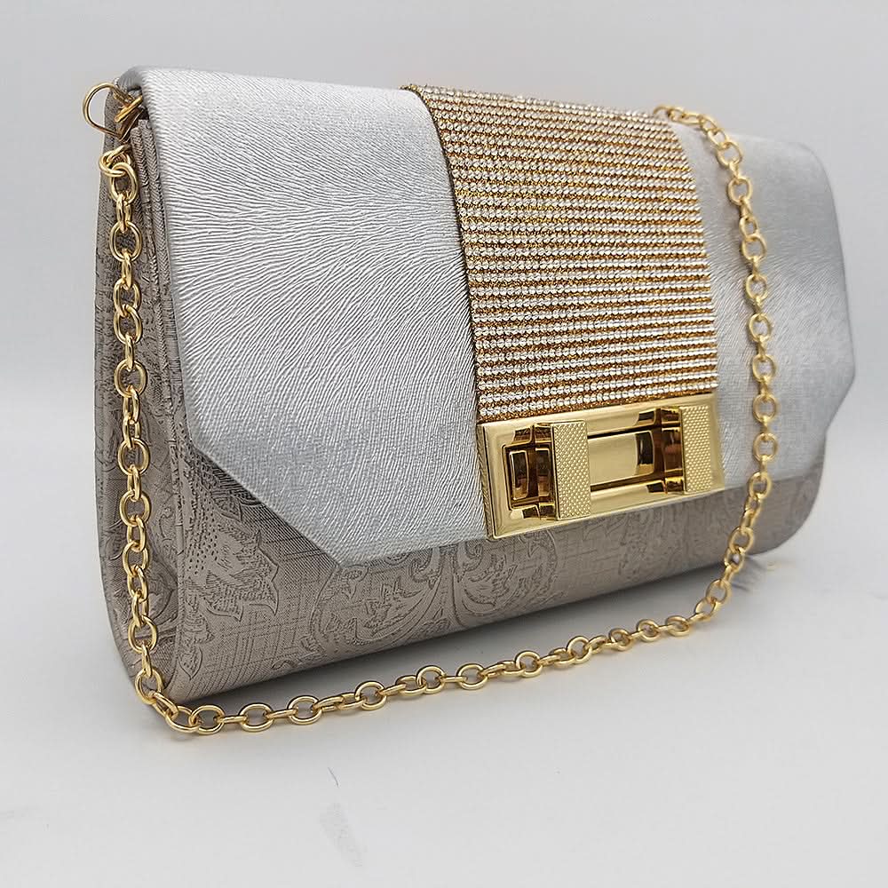 Women's Clutch 6838 - Grey, Women, Clutches, Chase Value, Chase Value