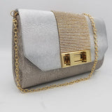 Women's Clutch 6838 - Grey, Women, Clutches, Chase Value, Chase Value