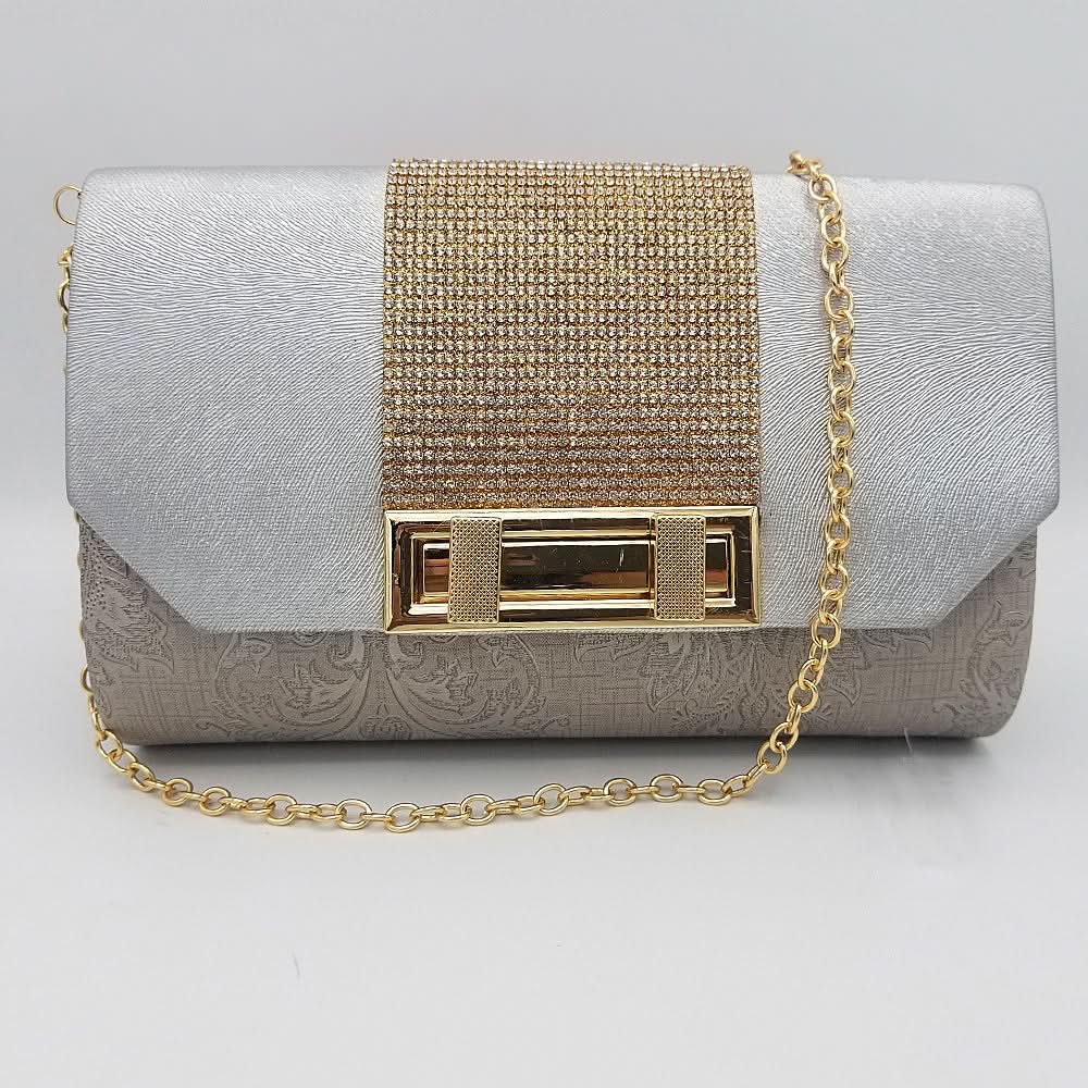 Women's Clutch 6838 - Grey, Women, Clutches, Chase Value, Chase Value
